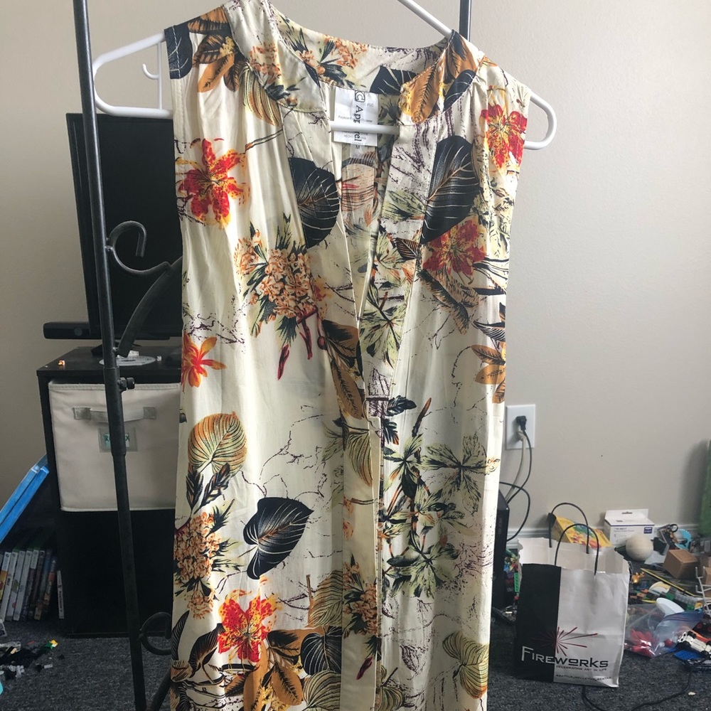 Floral tank top